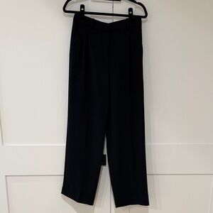 Wilfred Black Wide-Leg Trousers